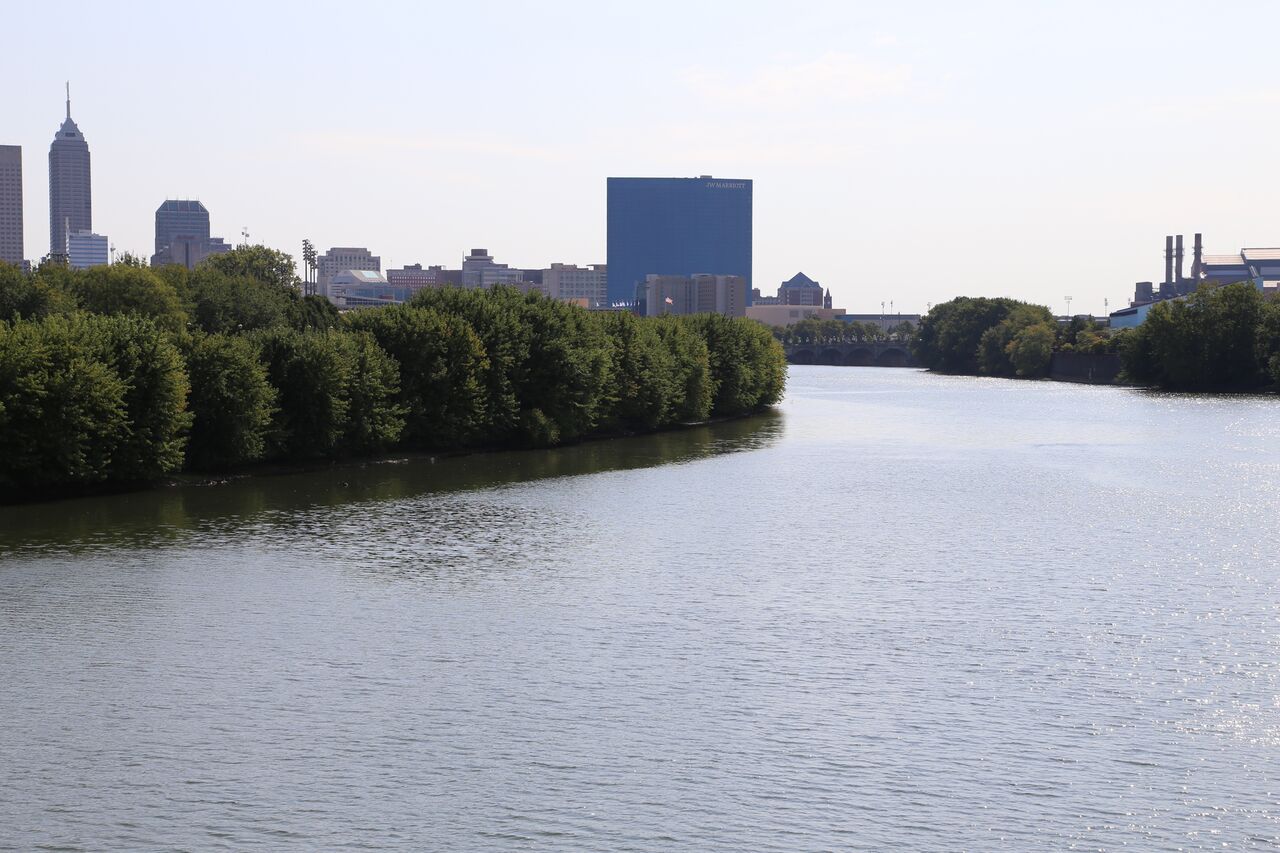 Indy riverscape